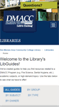 Mobile Screenshot of libguides.dmacc.edu